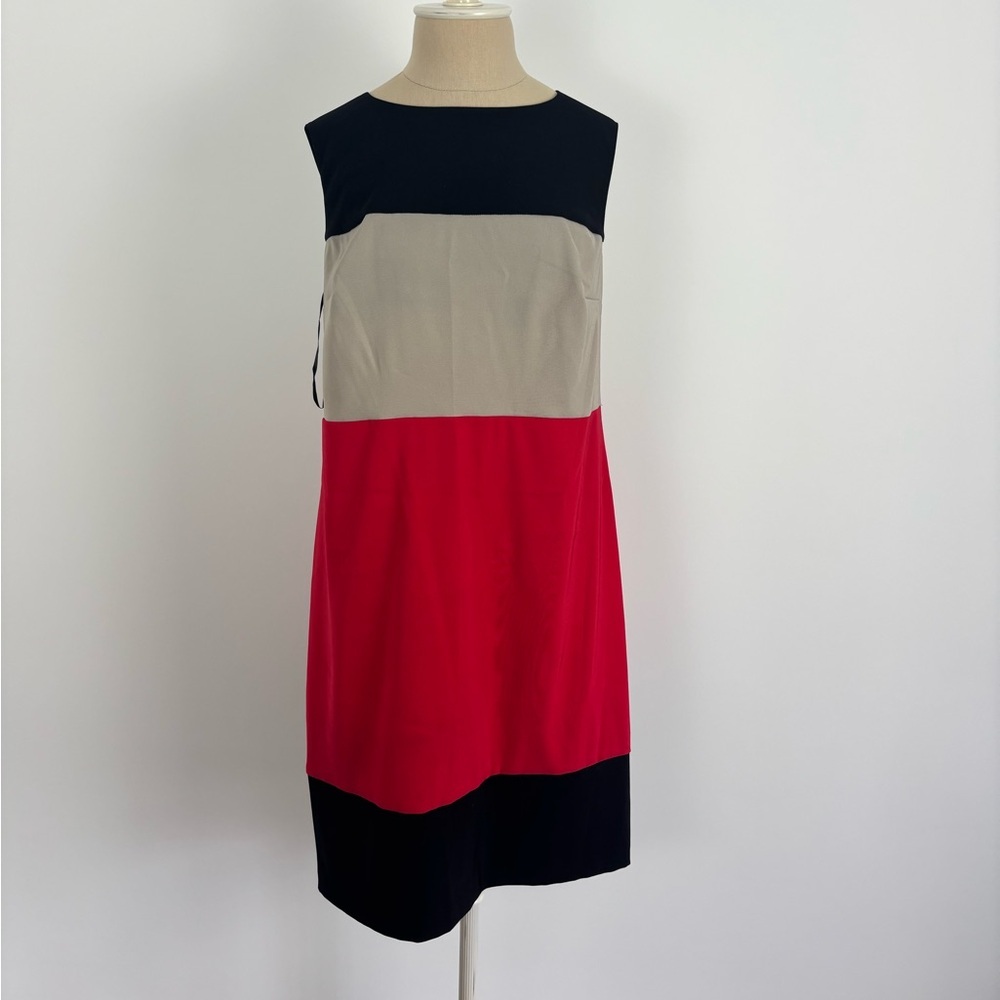 ALYX Limited Sheath Dress Colorblock Sleeveless 12